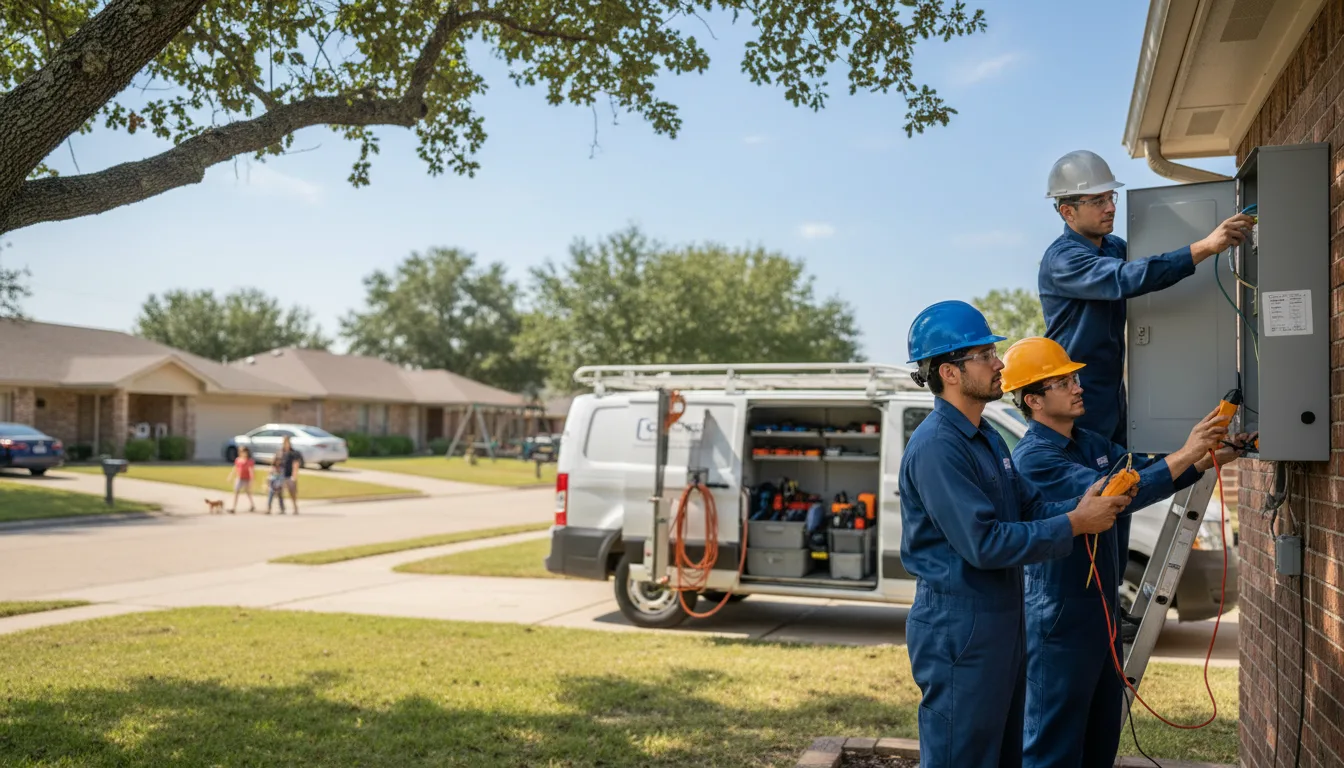 Certified electrician providing emergency electrical services in Hugo, CO